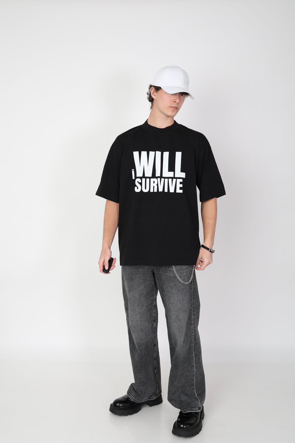 Obsidian Black - Casual Streetwear Baggy & Weighted Collection