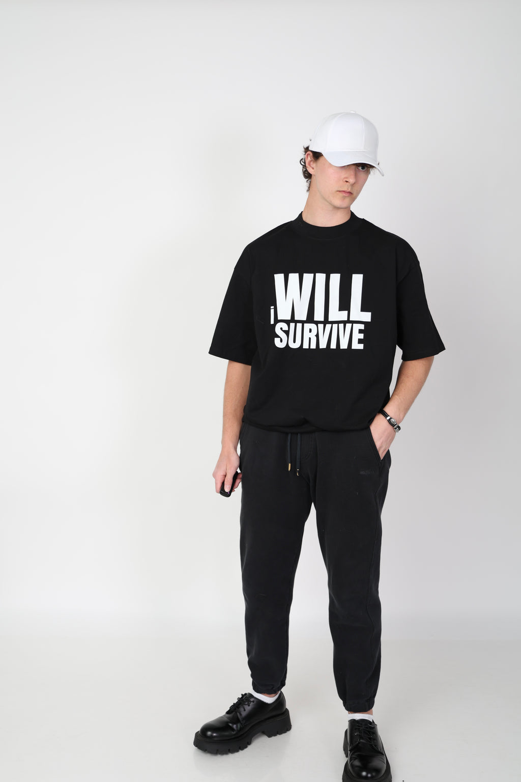 Obsidian Black - Casual Streetwear Baggy & Weighted Collection
