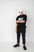 Obsidian Black - Casual Streetwear Baggy & Weighted Collection