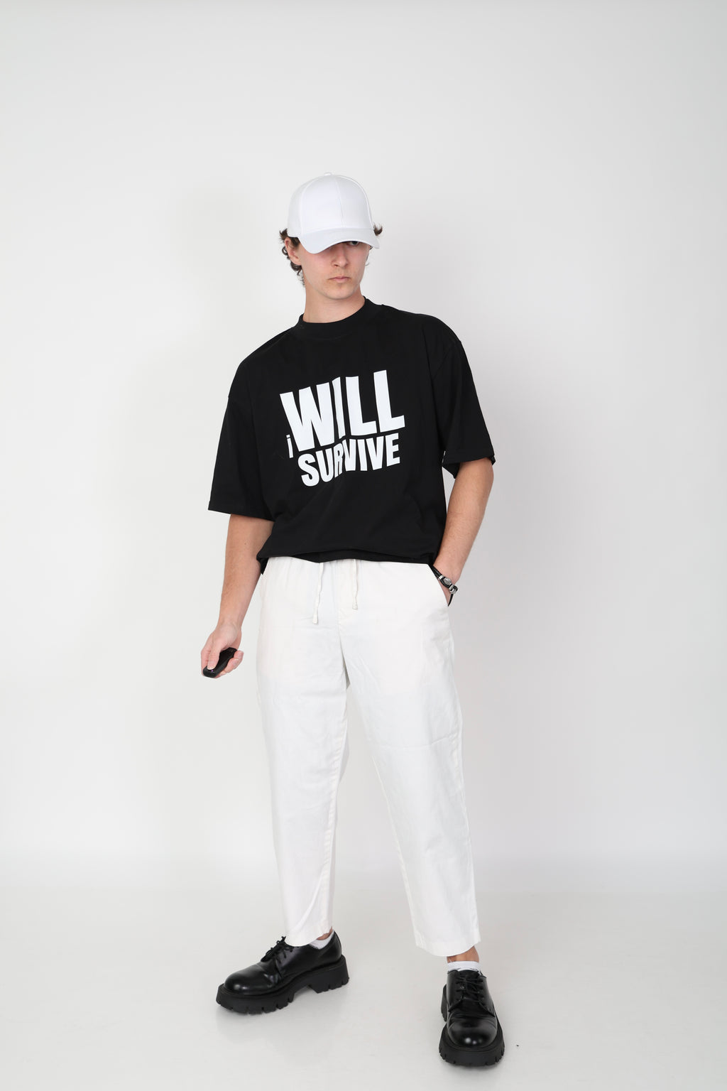 Obsidian Black - Casual Streetwear Baggy & Weighted Collection