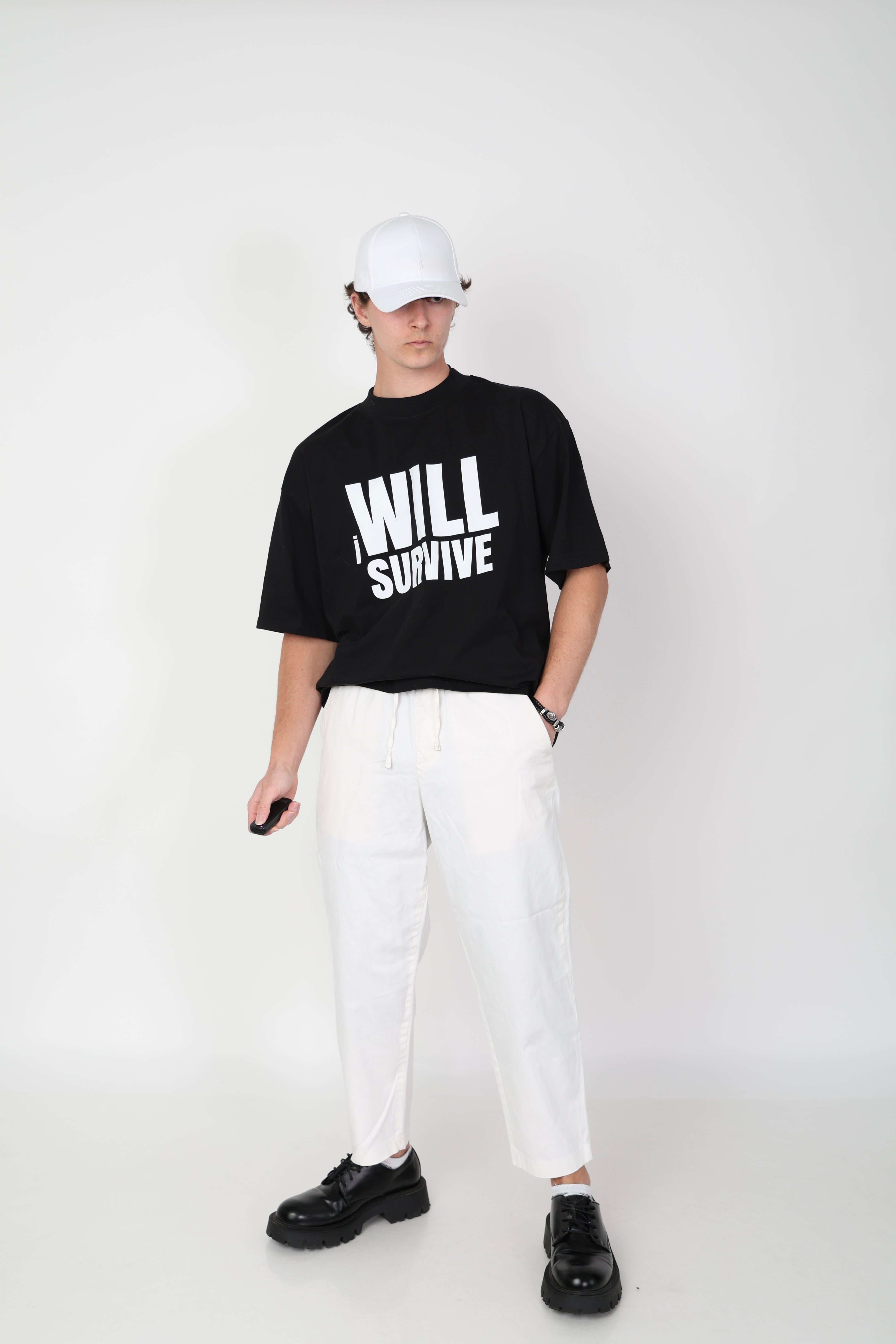 Obsidian Black - Casual Streetwear Baggy & Weighted Collection