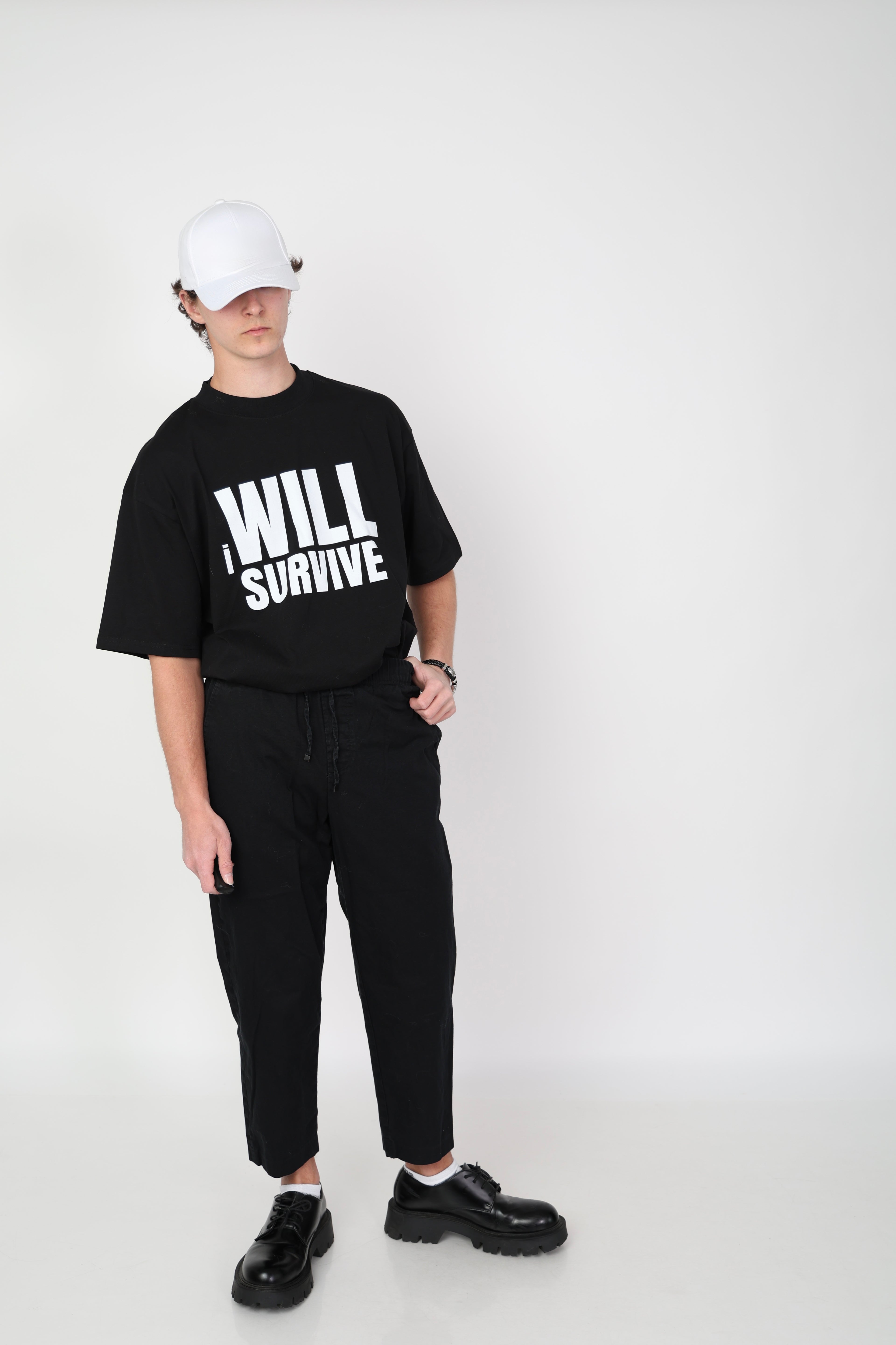 Obsidian Black - Casual Streetwear Baggy & Weighted Collection